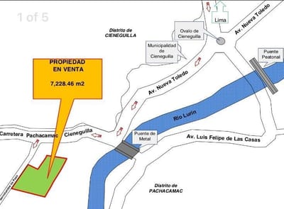 Terreno agrícola en Venta en Pachacamac