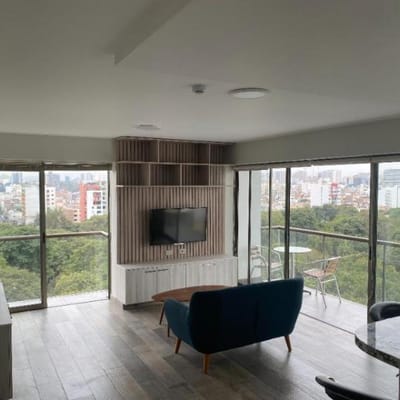 Lindo departamento frente a Parque Mariscal Catilla