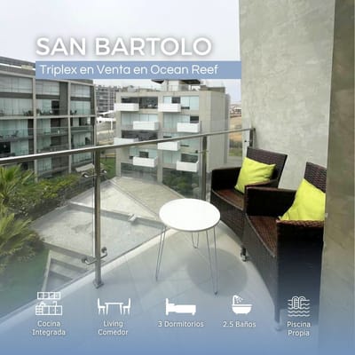 Dpto. En Playa En Venta En San Bartolo