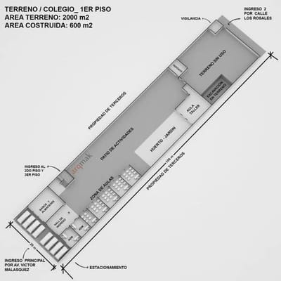 VENTA DE TERRENO 2000 m2 CON CONSTRUCCIÓN EN MANCHAY