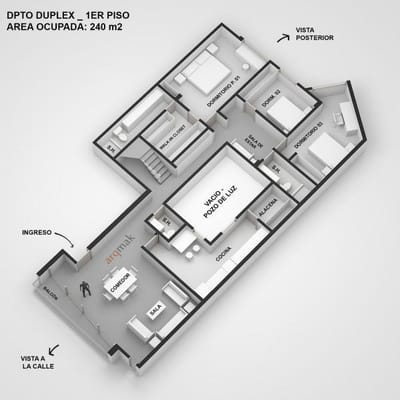 Venta duplex penthouse en Miraflores