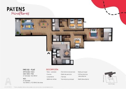 Departamento en Venta en Miraflores