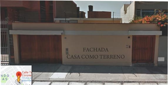 CASA COMO TERRENO