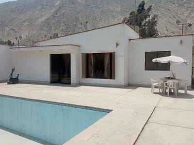 Amplio terreno con casita en la mejor zona de Cieneguilla