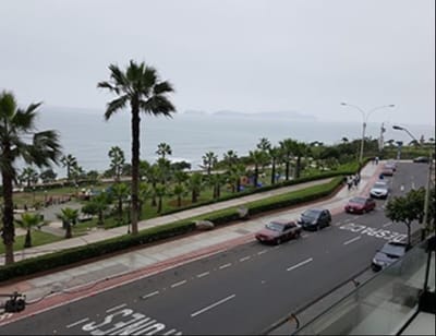 LINDO DEPARTAMENTO RENOVADO CON TERRAZA  Y VISTA AL MAR.