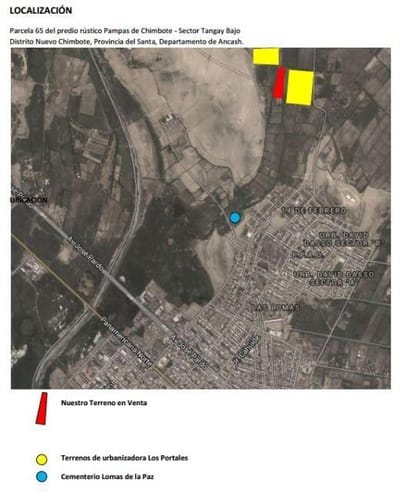 Venta de Terreno agrícola en Chimbote