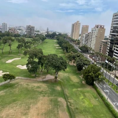 Excelente dpto. impecable MIROQUESADA CON VISTA AL GOLF.