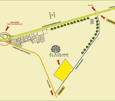 SE VENDE O SE VENDE TERRENO PARA CASA DE CAMPO CONDOMINIO EL OLIVAR PUCUSANA