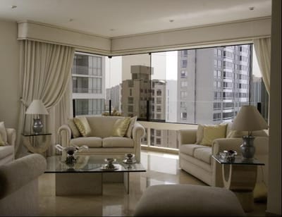 Vista Espectacular al Golf de San Isidro, departamento en alquiler con o sin muebles