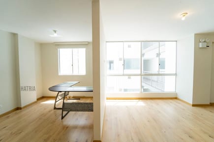 Se alquila acogedor departamento 65m2 con 1 habitación en av. La Paz, San Miguel