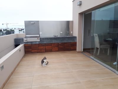 Lindo Penthouse con terraza y piscina