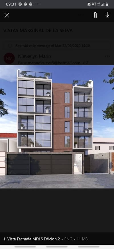 \"Proyecto Residencial Marginal de la Selva II, último departamento en venta\"