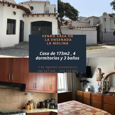 VENDO CASA EN LA URB. ENSENADA - LA MOLINA!!!