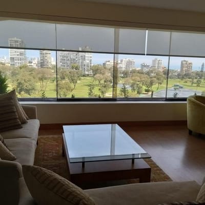 Alquilo departamento amoblado con hermosa vista en San Isidro
