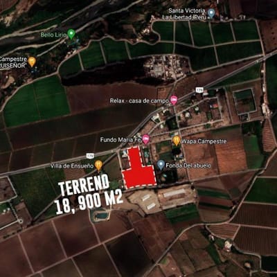 TERRENO DE 18, 900 M2 A UN PASO DE FUNDO LA FE - SECTOR SANTO DOMINGO