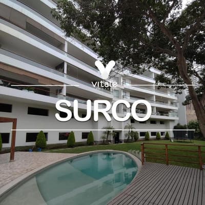 **DEPARTAMENTO EN ALQUILER SIN AMOBLAR - URB. CERROS DE CAMACHO, SURCO**