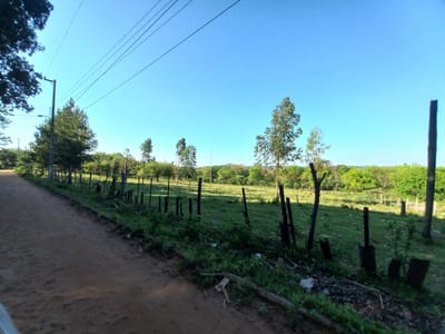 En Venta 1 hectárea (10.000 m²) en esquina ciudad de Piribebuy