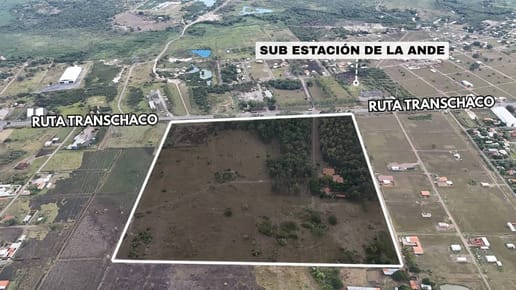 VENDO TERRENO ESTRATÉGICO E INDUSTRIAL DE 17 HA - VILLA HAYES