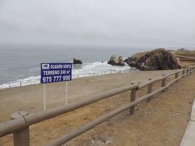 OCASION VENTA TERRENO 240 m2 PLAYA LA ESCONDIDA 1ra Fila VISTA PANORAMICA AL MAR