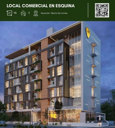 Vendo Local Comercial En Esquina, Ideal Para Cafeterias U Oficinas En Asuncion