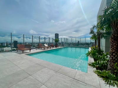 Monoambiente amoblado en alquiler en condominio de Lujo!