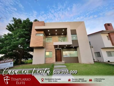 CASA EN VENTA DE 4 SUITES EN SC LA VIEJA URUBÓ - A ESTRENAR
