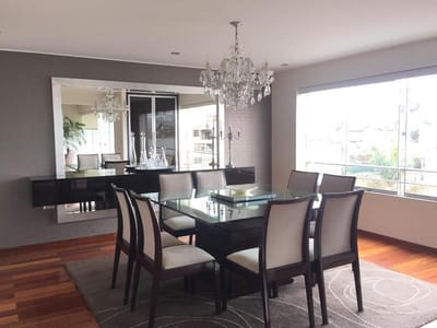 VENTA DE MODERNO DUPLEX  4 DORMITORIOS + PISCINA + BBQ + FAMILY ROOM MONTERRICO