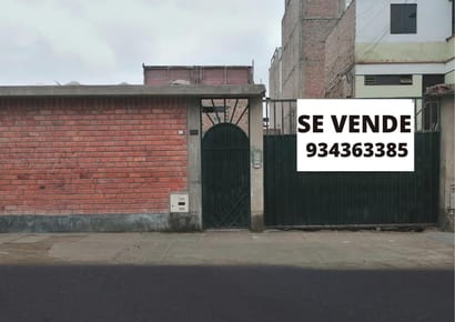 SE VENDE TERRENO EN SAN JUAN DE MIRAFLORES