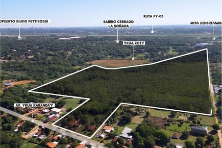TERRENO INDUSTRIAL EN VENTA LUQUE | 9,9 HECTÁREAS 