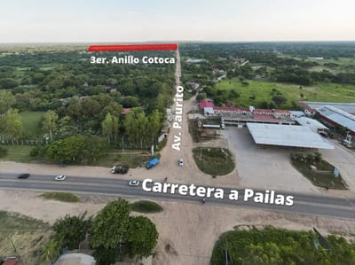 ESPECTACULAR TERRENO DE 5 Has EN VENTA SOBRE 3er ANILLO EN COTOCA