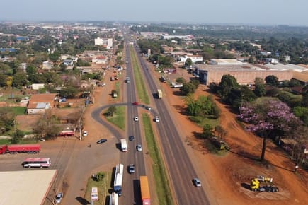 Terreno de 10 hectáreas en Minga guazú sobre la Ruta 