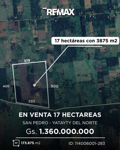 TERRENO EN VENTA - SAN PEDRO