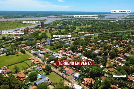 EN VENTA TERRENO EN LAMBARÉ - ZONA YACHT