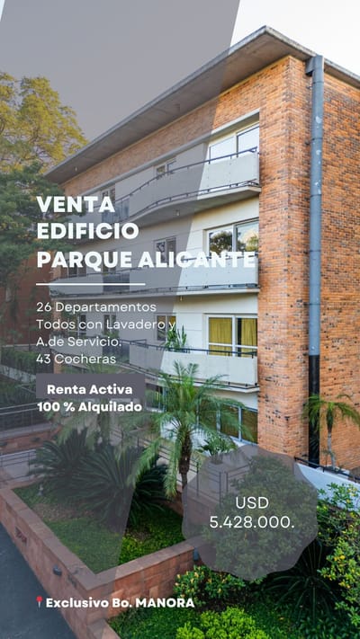 VENDO EDIFICIO DE SEIS NIVELES EN EL BARRIO MANORA
