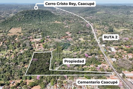 Terreno venta Caacupe Paraguay 