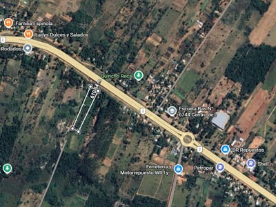 TERRENO SOBRE RUTA PY02 – KM 165, LA PICADA, CAAGUAZÚ