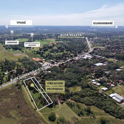 VENTA DE TERRENO PARA INVERSION EN VILLETA ZONA INDUSTRIAL