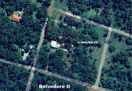 Venta de 4 Terrenos en Quinta Belvedere II Atyrá