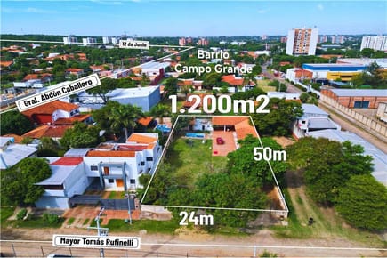 VENDO TERRENO EN LUQUE ZONA CIT 1.200 M2