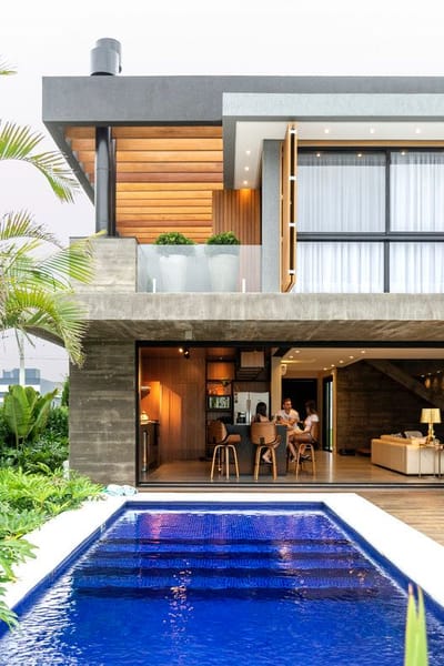 Casa de lujo en el Uurbo 