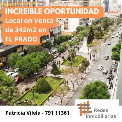 EN VENTA LOCAL COMERCIAL EN EL PRADO 