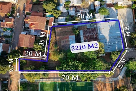 ESPECTACULAR TERRENO DE 2.210M EN B° SAN VICENTE. ASUNCION