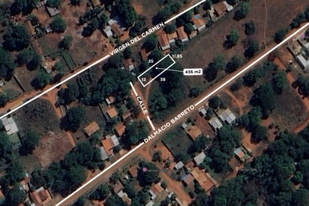 Terreno Capiata Ruta 2 Km 17 - Naranjaty