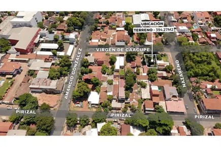 VENDO TERRENO EN LAMBARÉ BARRIO SANTO DOMINGO LÍMITE CON ASUNCIÓN!!