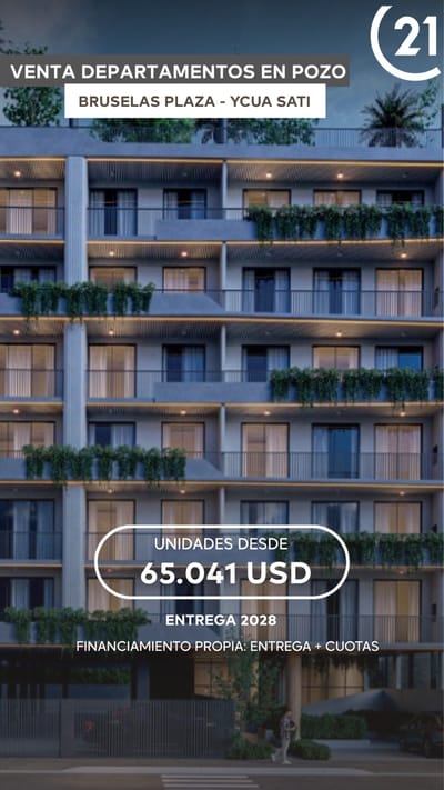 VENDO DEPARTAMENTOS EN POZO, EDIFICIO BRUSELAS PLAZA