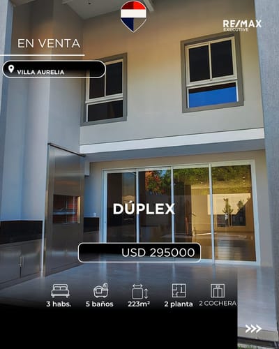 VENDO DUPLEX EN VILLA MORRA 