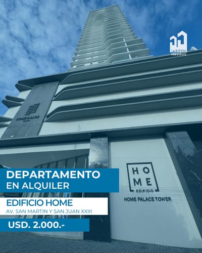 Departamento premium amoblado en Home Palace Tower 