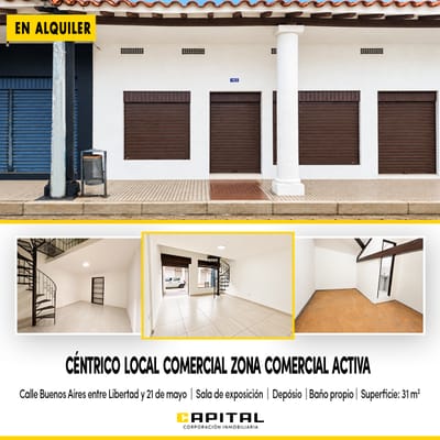  LOCAL COMERCIAL SOBRE CALLE BUENOS AIRES