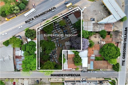 TERRENO EN ALQUILER ZONA LOMA PYTA - ASUNCIÓN