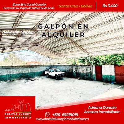 GALPON EN ALQUILER 